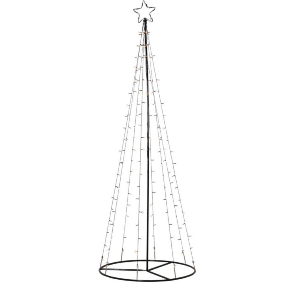 STAR TRADING LED Baum Light Tree" schwarz, warmweiß, 99lm, 750x750mm, wassergeschützt, warmweiß" von STAR TRADING