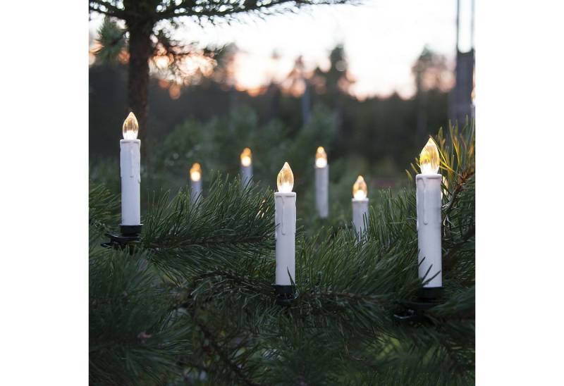 STAR TRADING LED-Christbaumkerzen LED Baumkerzen 10 mit Clip Baumbeleuchtung kabellos Fernb. Timer außen, 10-flammig STAR TRADING LED-Christbaumkerzen LED Baumkerzen 10 mit Clip Baumbeleuchtung kabellos Fernb. Timer außen, 10-flammig von STAR TRADING