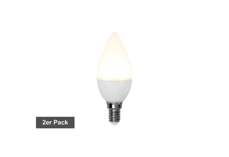 STAR TRADING LED Dekolicht, LED-Leuchtmittel Set,Opaque Basic', 2er Set, E14, 5,5W, 470lm, milchi STAR TRADING LED Dekolicht, LED-Leuchtmittel Set,Opaque Basic', 2er Set, E14, 5,5W, 470lm, milchi von STAR TRADING