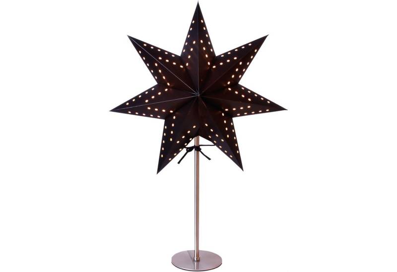 STAR TRADING LED Dekolicht Bobo, Star Trading Tischlampe Weihnachtsstern Bobo von Star Trading, 3D Papi von STAR TRADING