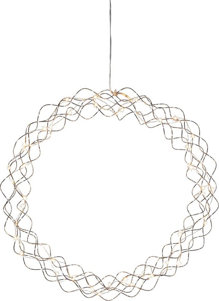 STAR TRADING Dekokranz Curly, LED Lichterkranz Curly Fenster LED Lichtkranz Weihnachten Deko Woh STAR TRADING Dekokranz Curly, LED Lichterkranz Curly Fenster LED Lichtkranz Weihnachten Deko Woh von STAR TRADING