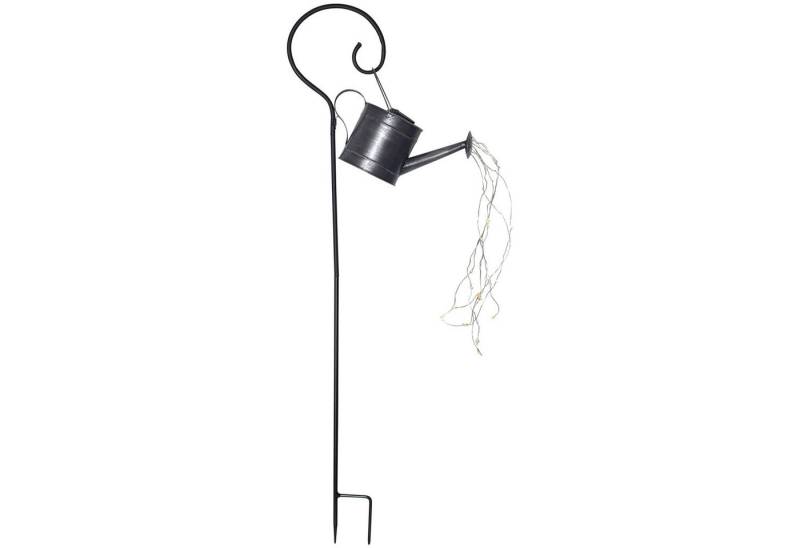 STAR TRADING LED Solarleuchte Dew Drop Water can, Solar Gießkanne Erdspieß Dew Drop Water can von STAR TRADING