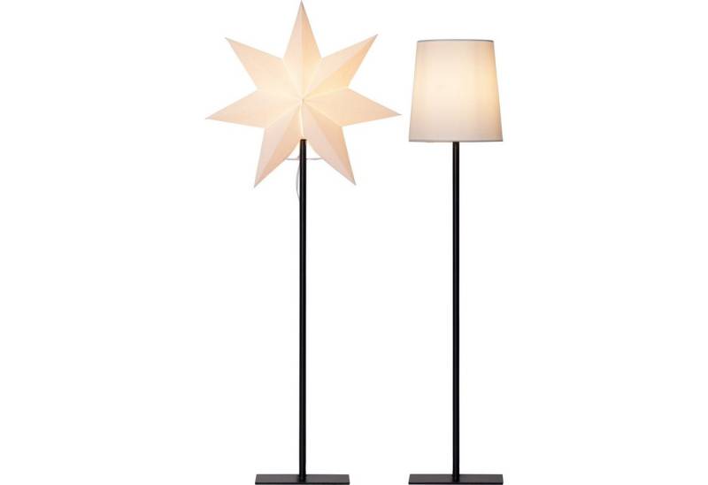 STAR TRADING LED Dekolicht Frozen, Stehlampe mit Wechselschirm Frozen 3D Papierstern Weihnachten oder run von STAR TRADING
