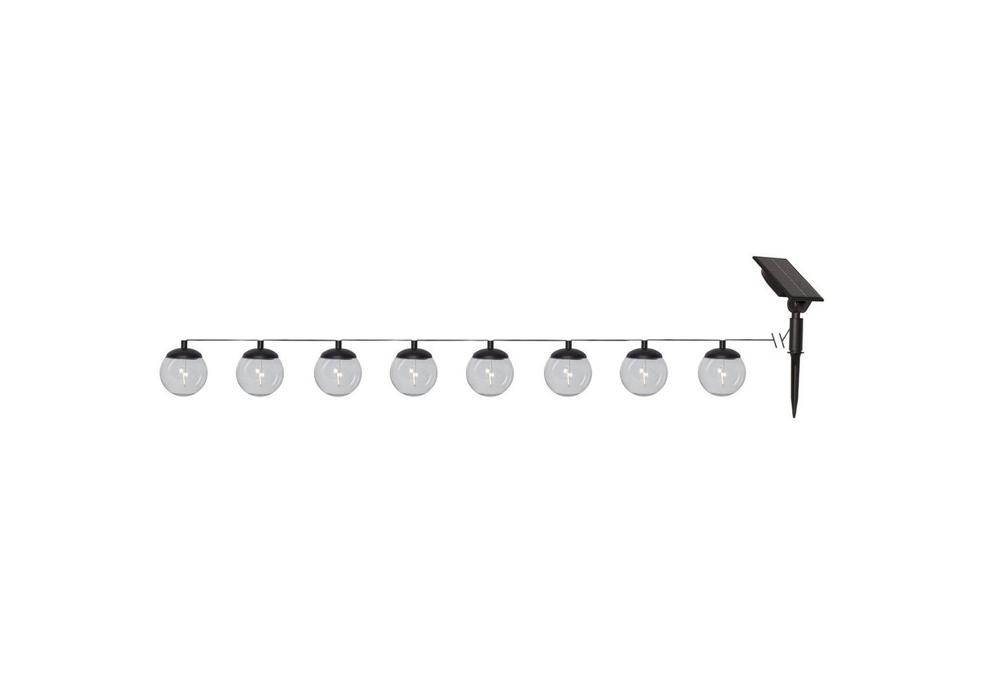 STAR TRADING LED Solarleuchte Globe, Globe LED-Solar-Lichterkette außen, warmweißes Licht, Dämmerungssensor STAR TRADING LED Solarleuchte Globe, Globe LED-Solar-Lichterkette außen, warmweißes Licht, Dämmerungssensor von STAR TRADING