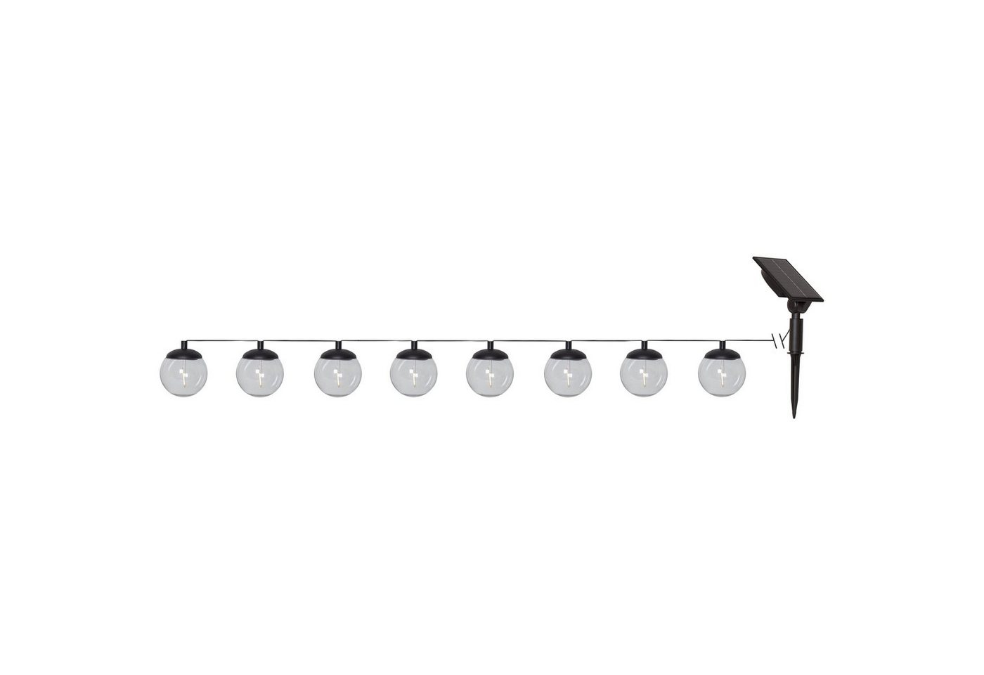 STAR TRADING LED Dekolicht Globe, Star Trading LED Stabkerze Flamme Slim 2er-Set aus Wachs von STAR TRADING