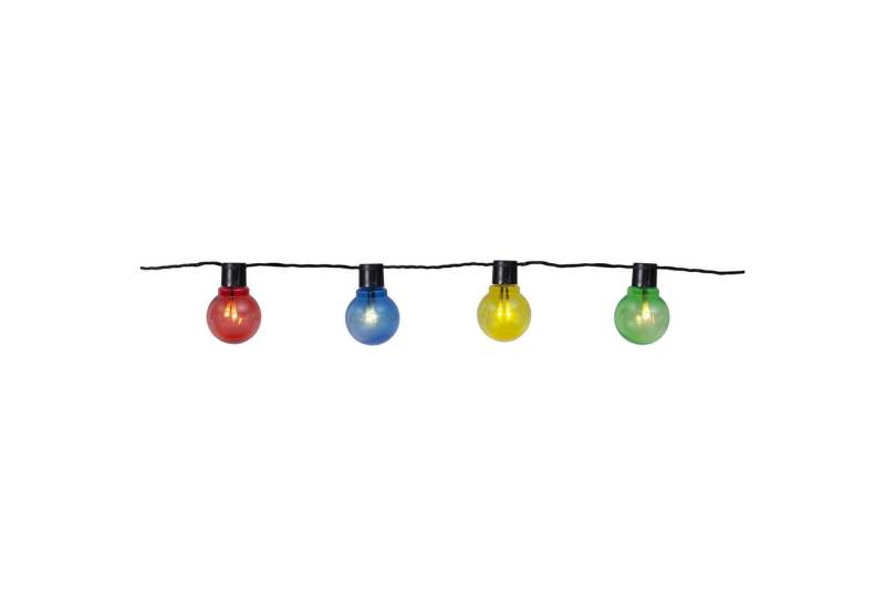 STAR TRADING Außen-Deckenleuchte, LED Deko-Lichterkette Partaj bunt von STAR TRADING