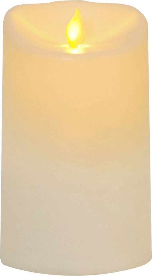 STAR TRADING LED Dekolicht LED Stumpenkerze M-Twinkle, flackernd Timer 15cm, batteriebetrieben STAR TRADING LED Dekolicht LED Stumpenkerze M-Twinkle, flackernd Timer 15cm, batteriebetrieben von STAR TRADING