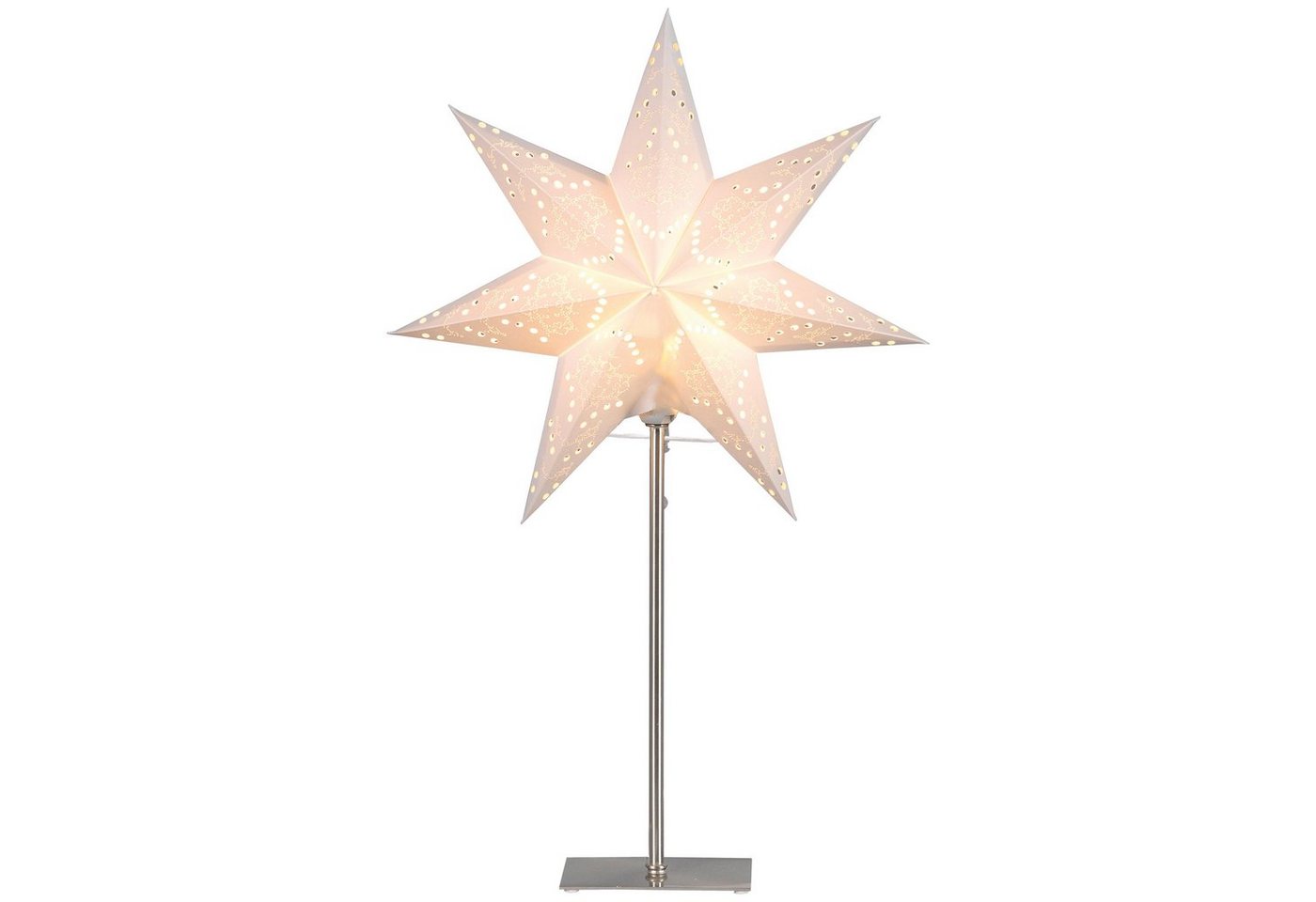 STAR TRADING LED Dekolicht Sensy, Star Trading Tischlampe Weihnachtsstern Sensy von Star Trading, 3D Pap von STAR TRADING