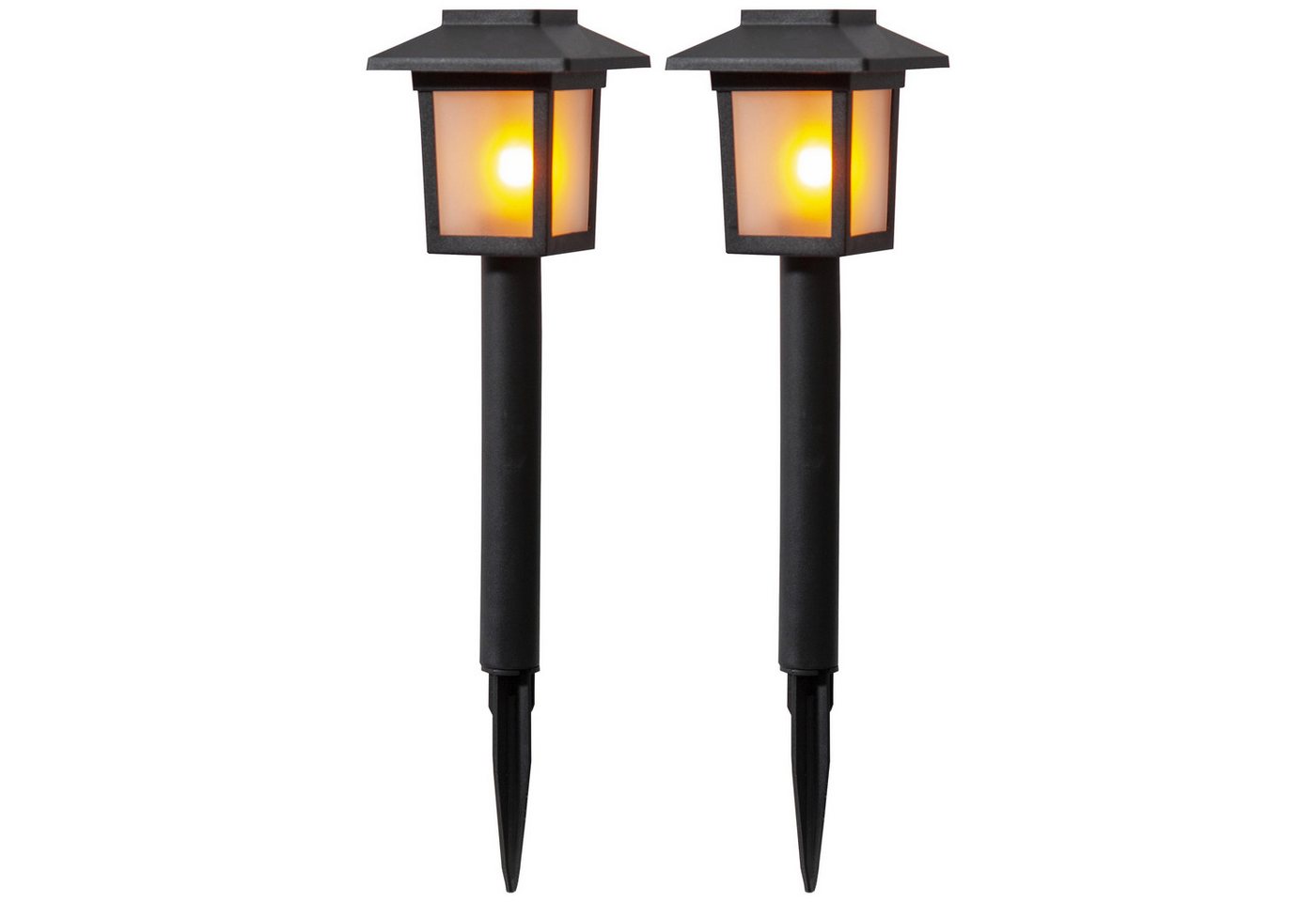 STAR TRADING LED Solarleuchte, Solar-Fackel Flame mini 2er-Set STAR TRADING LED Solarleuchte, Solar-Fackel Flame mini 2er-Set von STAR TRADING
