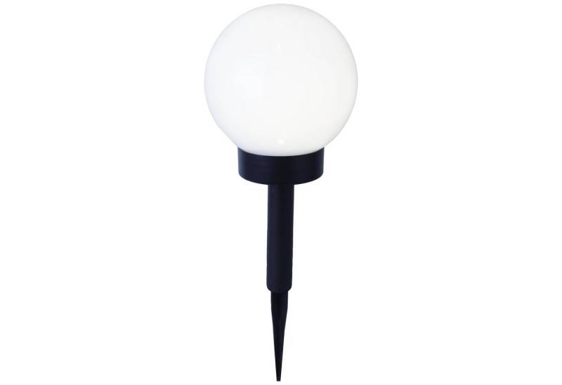 STAR TRADING LED Solarleuchte, Solar-Gartenleuchte Globus, 15x32cm von STAR TRADING