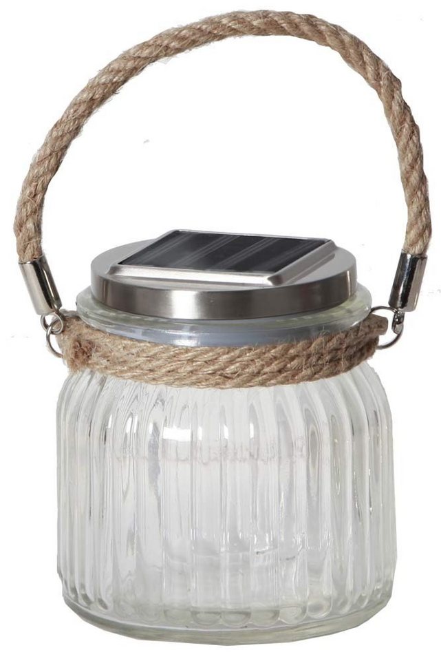 STAR TRADING LED Gartenleuchte LED-Solar-Leuchte "Glass Jar", 1 LED, Outdoor STAR TRADING LED Gartenleuchte LED-Solar-Leuchte "Glass Jar", 1 LED, Outdoor von STAR TRADING
