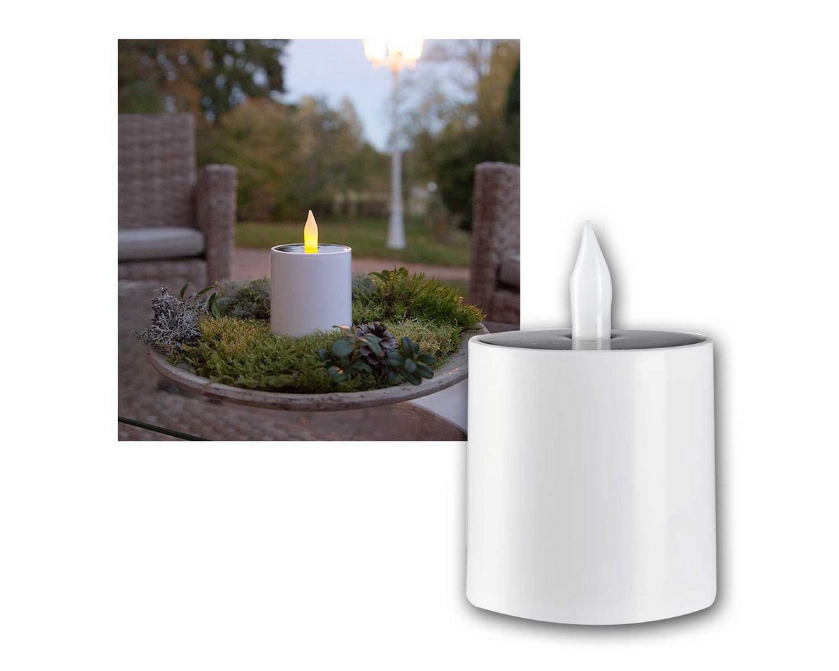 STAR TRADING LED-Kerze 18x Solar LED Kerze "Saul" aus Kunststoff fü Außen STAR TRADING LED-Kerze 18x Solar LED Kerze "Saul" aus Kunststoff fü Außen von STAR TRADING