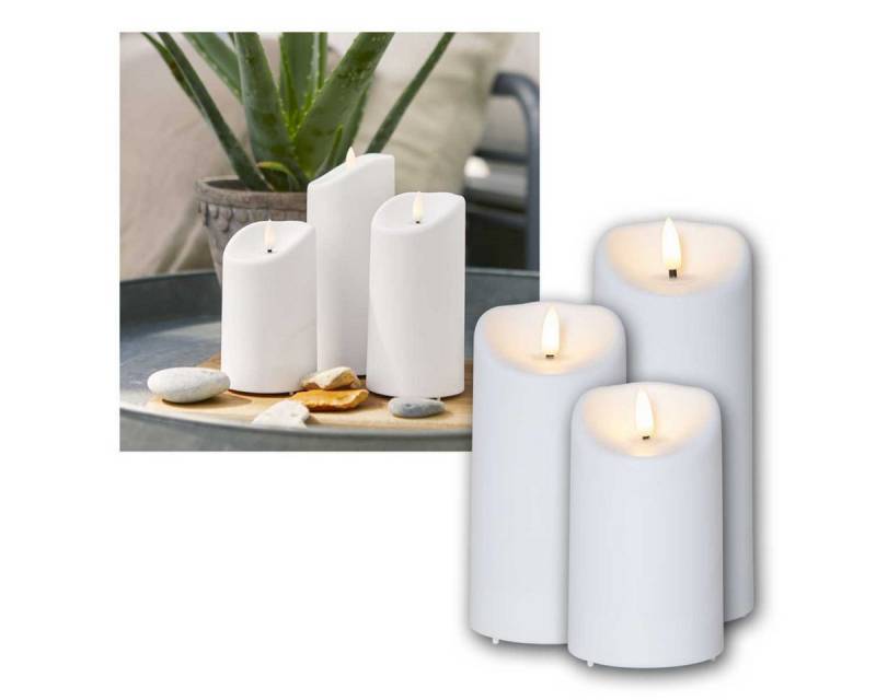 STAR TRADING LED-Kerze 3er Set LED Außen-Kerze 3D-FLAMME Timer warmweiß STAR TRADING LED-Kerze 3er Set LED Außen-Kerze 3D-FLAMME Timer warmweiß von STAR TRADING