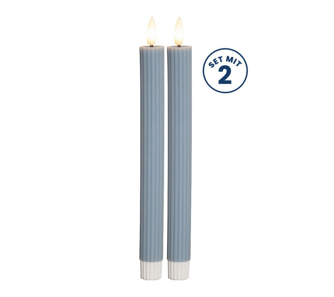 STAR TRADING LED-Kerze Flamme Stripe (1-tlg) von STAR TRADING