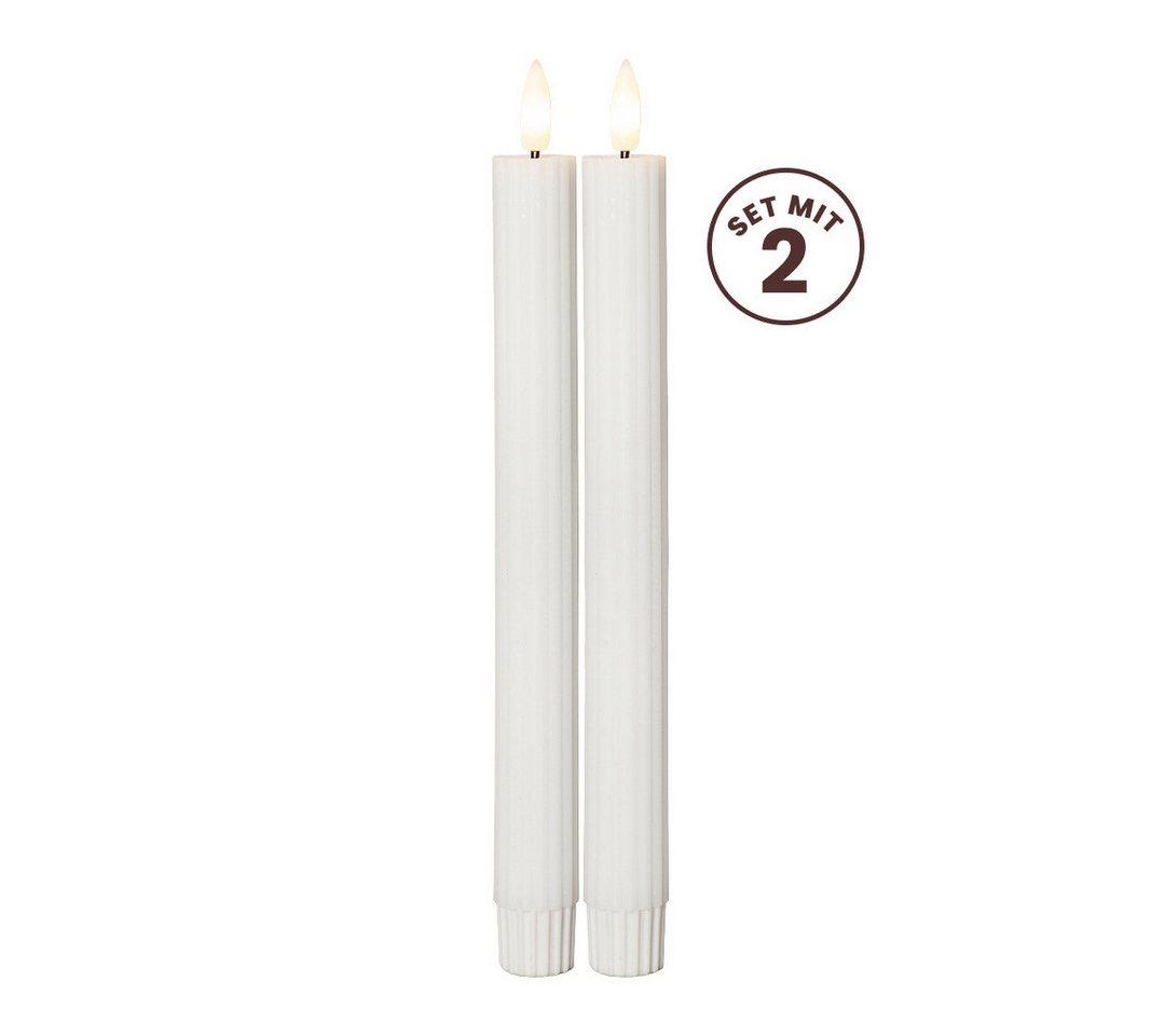STAR TRADING LED-Kerze Flamme Stripe (1-tlg) von STAR TRADING
