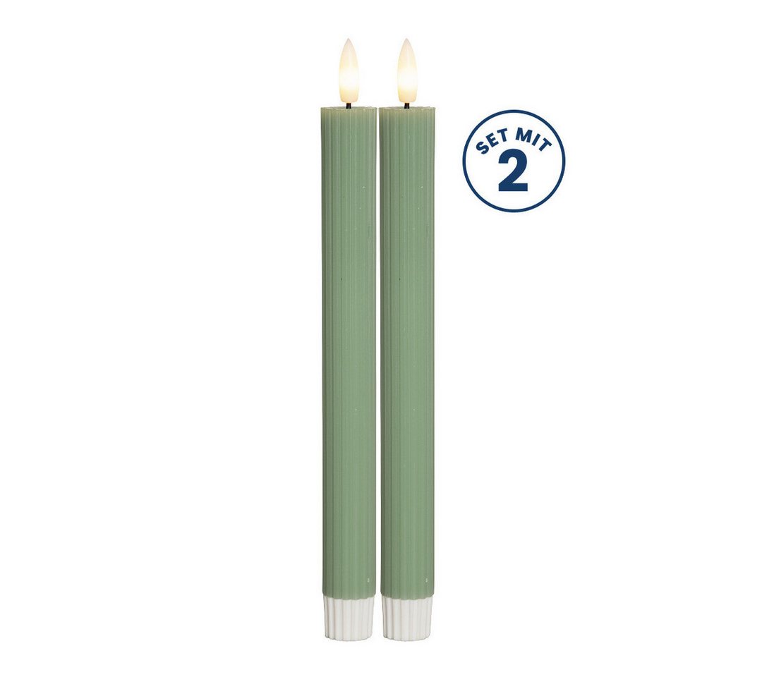 STAR TRADING LED-Kerze Flamme Stripe (1-tlg) von STAR TRADING