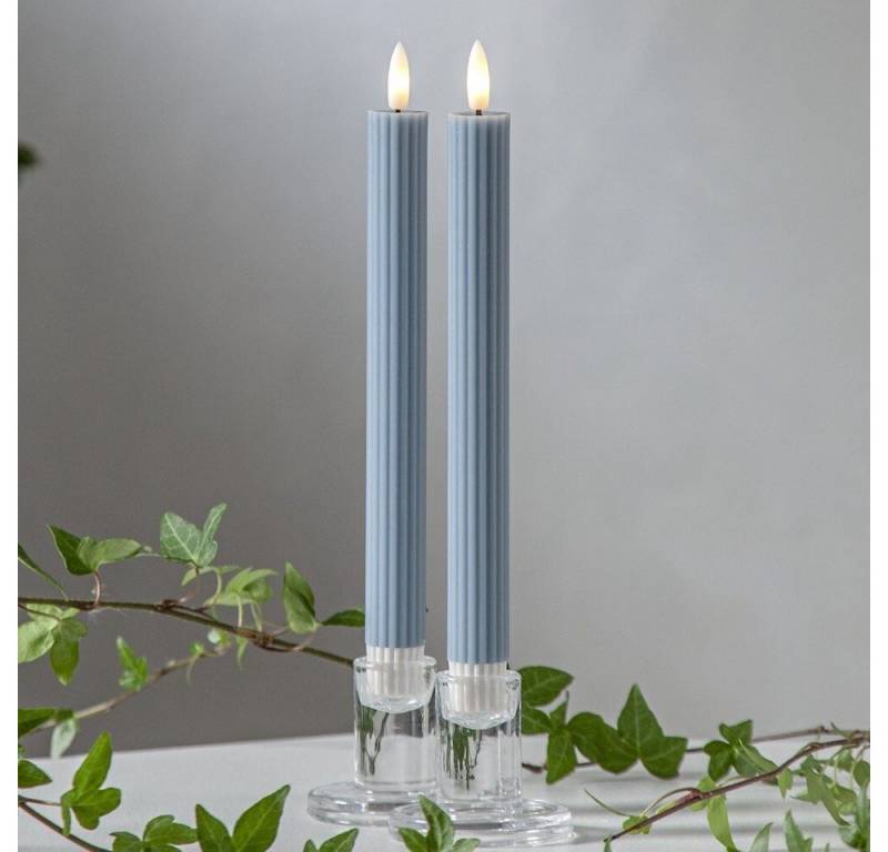 STAR TRADING LED-Kerze Flamme Stripe von STAR TRADING