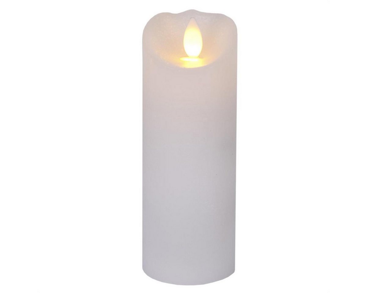 STAR TRADING LED-Kerze LED Kerze GLOW Echtwachs gelb flackernd Timer H: 15cm D: 5,5cm weiß (1-tlg) STAR TRADING LED-Kerze LED Kerze GLOW Echtwachs gelb flackernd Timer H: 15cm D: 5,5cm weiß (1-tlg) von STAR TRADING