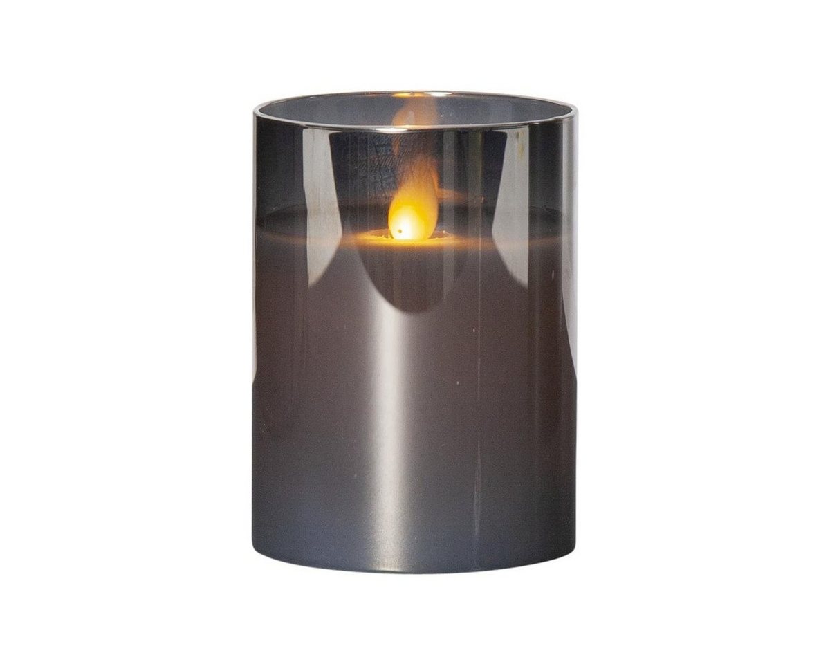 STAR TRADING LED-Kerze Windlicht Echtwachs mechanische Flamme Timer H: 10cm rauchschwarz STAR TRADING LED-Kerze Windlicht Echtwachs mechanische Flamme Timer H: 10cm rauchschwarz von STAR TRADING