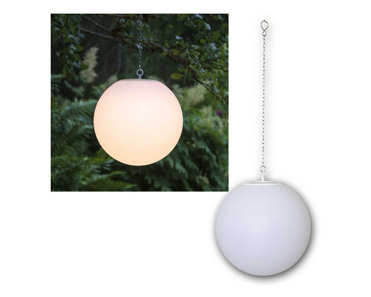 STAR TRADING LED-Leuchtmittel Solar-Kugel-Leuchte GLOBY Aufhänger Ø30cm LED warm STAR TRADING LED-Leuchtmittel Solar-Kugel-Leuchte GLOBY Aufhänger Ø30cm LED warm von STAR TRADING