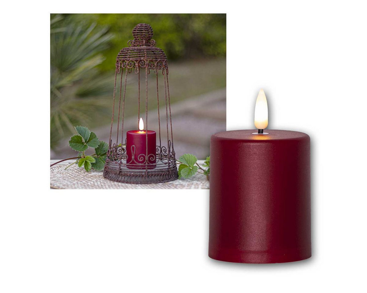 STAR TRADING LED-Leuchtmittel 4x LED Außen-Kerze PAULA rot, Lichtsensor & Timer, warmweiß STAR TRADING LED-Leuchtmittel 4x LED Außen-Kerze PAULA rot, Lichtsensor & Timer, warmweiß von STAR TRADING