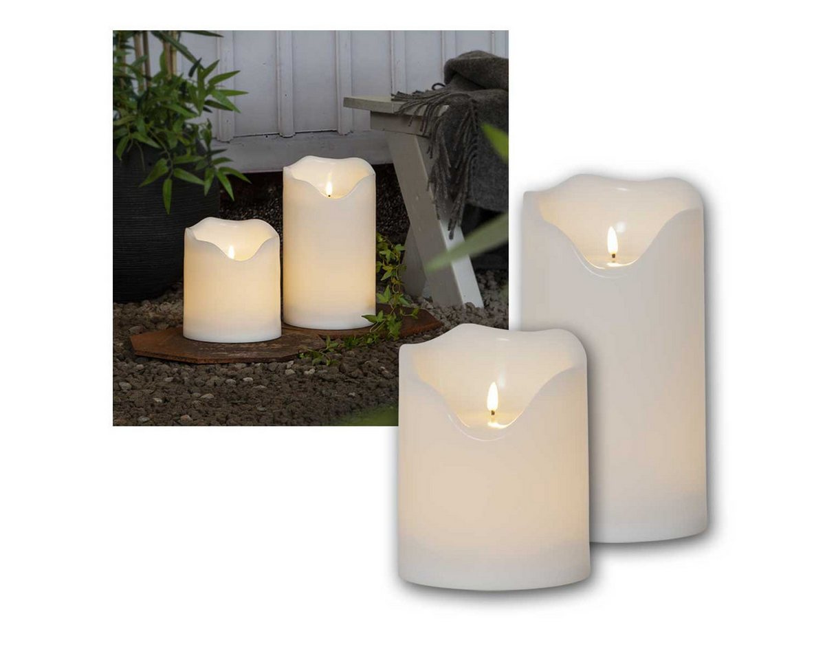 STAR TRADING LED-Leuchtmittel XXL Outdoor LED Kerze GRAND, 3D Flamme, 2er Set STAR TRADING LED-Leuchtmittel XXL Outdoor LED Kerze GRAND, 3D Flamme, 2er Set von STAR TRADING