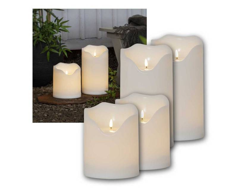 STAR TRADING LED-Leuchtmittel XXL Outdoor LED Kerze GRAND, 3D Flamme, 4er Set STAR TRADING LED-Leuchtmittel XXL Outdoor LED Kerze GRAND, 3D Flamme, 4er Set von STAR TRADING