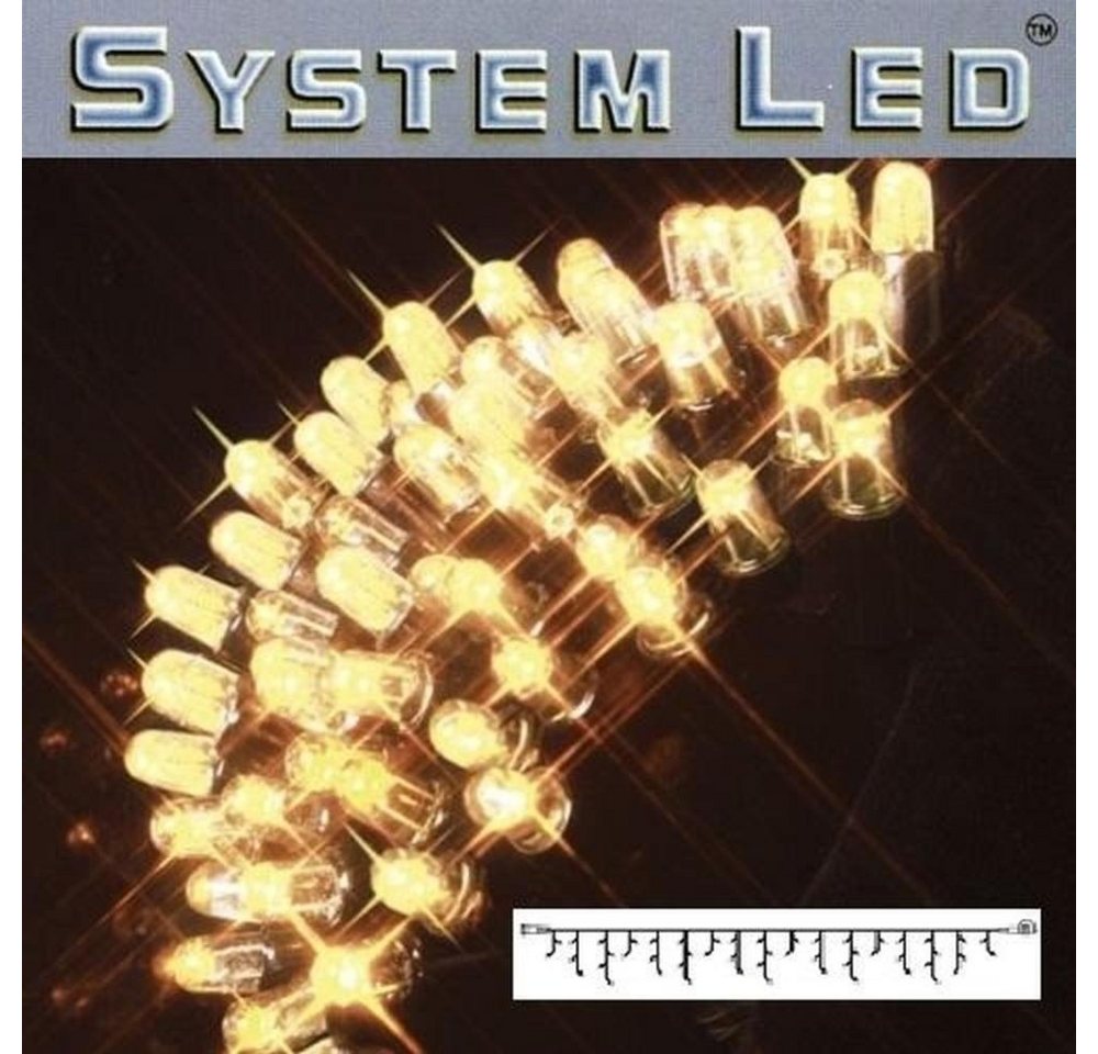 STAR Systemlichterkette 465-46 System LED Eisregen-Lichterkette 3x0,4m ww von STAR