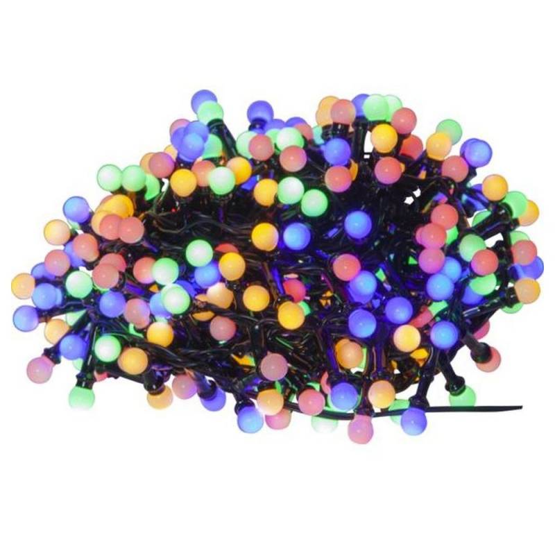 STAR TRADING LED-Lichterkette 472-51 LED Party-Lichterkette 300er bunt Timer von STAR TRADING