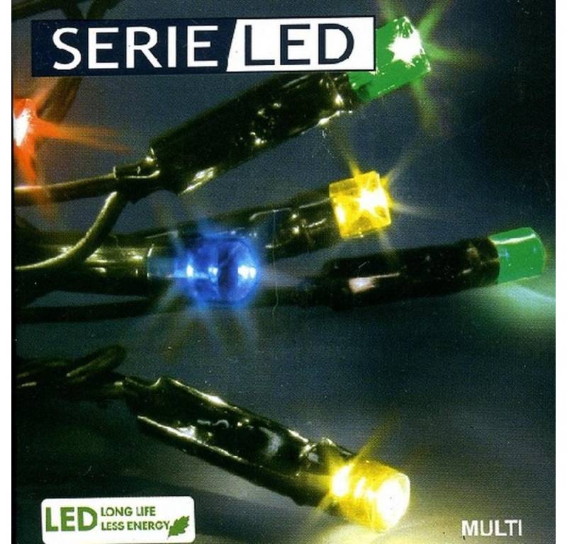 STAR LED-Lichterkette 476-51 LED Lichterkette 12m 96er multic/schwarz von STAR