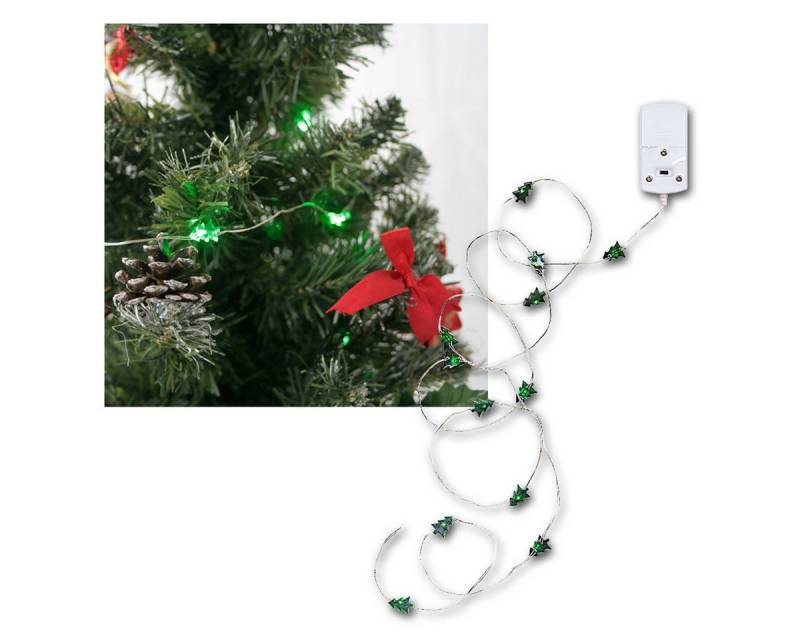 STAR TRADING LED-Lichterkette LED Batterie-Lichterkette "String" 12 grüne Bäume STAR TRADING LED-Lichterkette LED Batterie-Lichterkette "String" 12 grüne Bäume von STAR TRADING