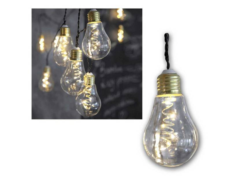 STAR TRADING LED-Lichterkette Lichterkette GLOW, 10x5 LED warm, Glas klar, 230V STAR TRADING LED-Lichterkette Lichterkette GLOW, 10x5 LED warm, Glas klar, 230V von STAR TRADING