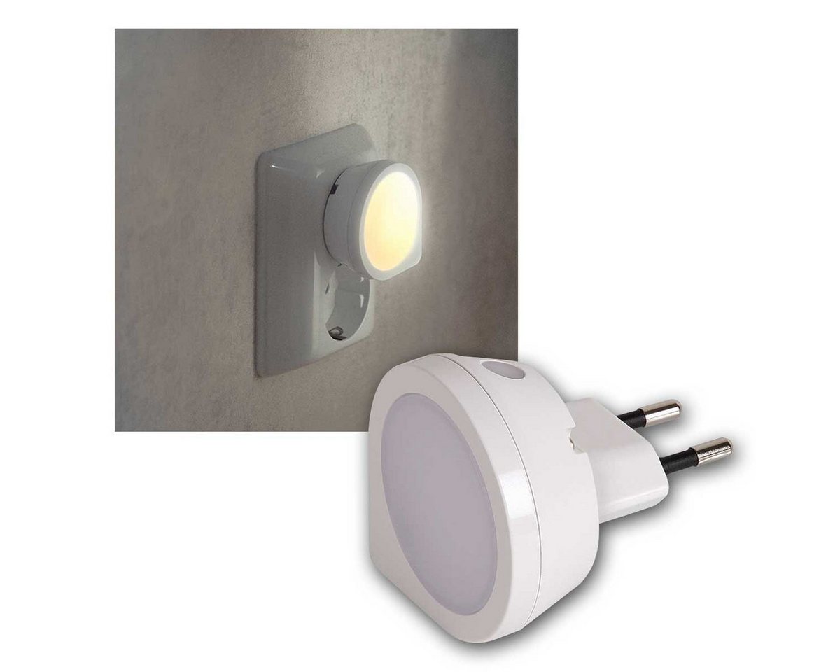 STAR TRADING LED Nachtlicht LED Nachtlicht mit Dämmerungssensor, 0,4W/230V von STAR TRADING