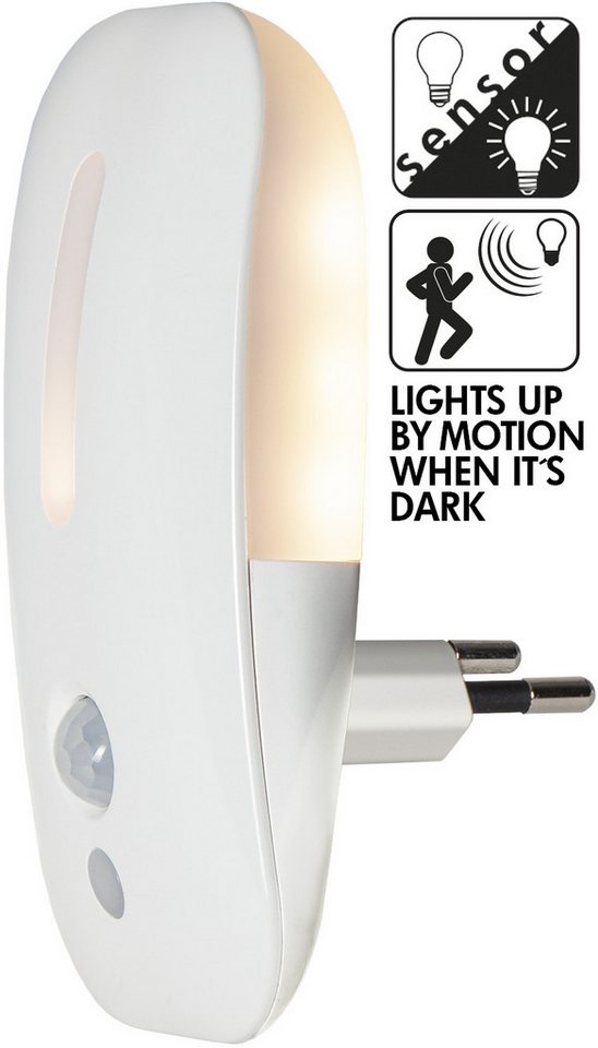 STAR TRADING LED Nachtlicht Special Sensor LED Nachtlicht, 2 Funktionen von STAR TRADING