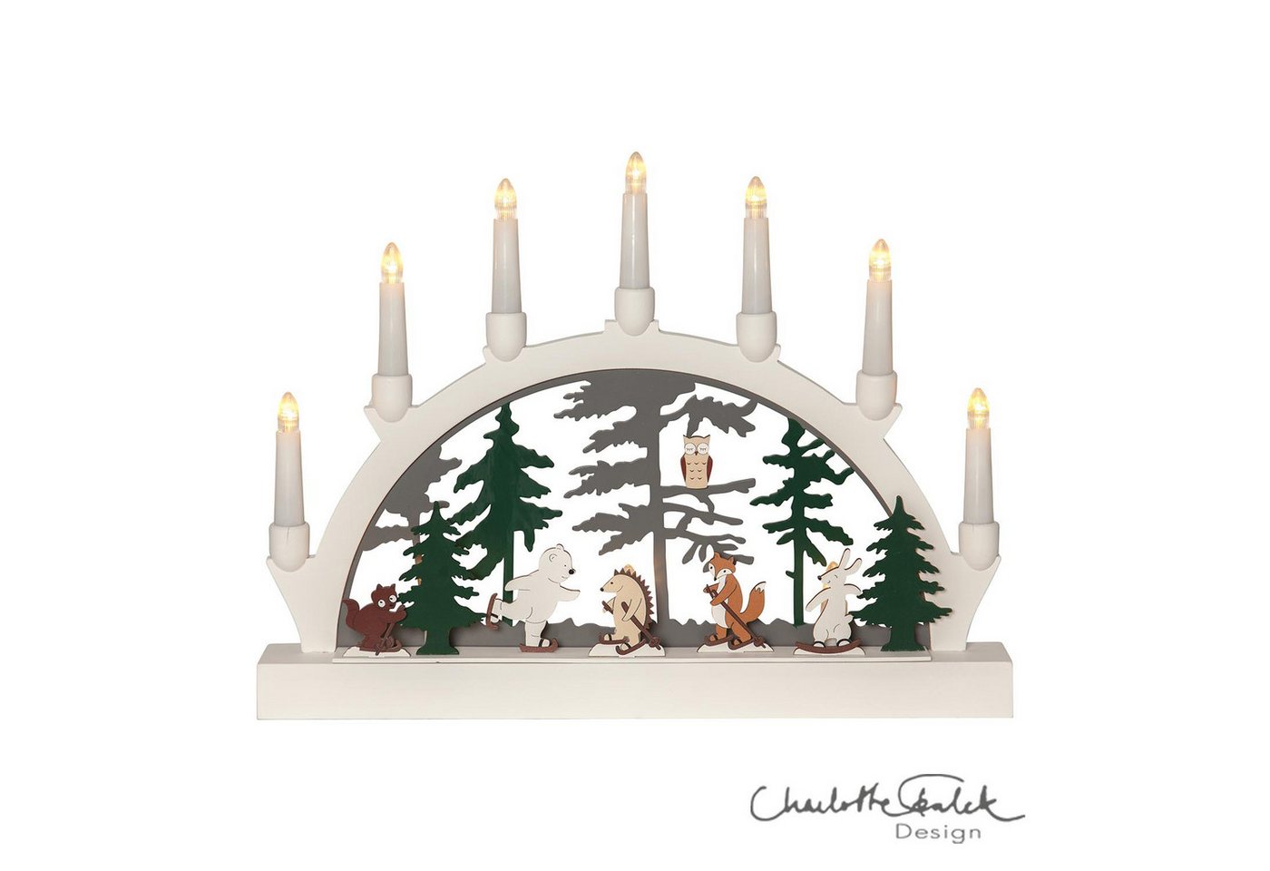 STAR TRADING LED Schwibbogen Forest Friends (1-tlg) von STAR TRADING