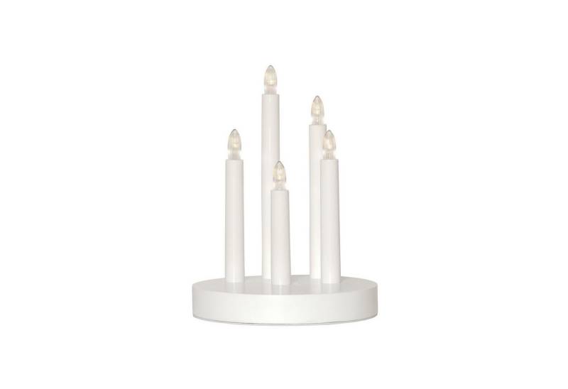 STAR TRADING LED Schwibbogen Kerzenleuchter Doris (1-tlg) von STAR TRADING