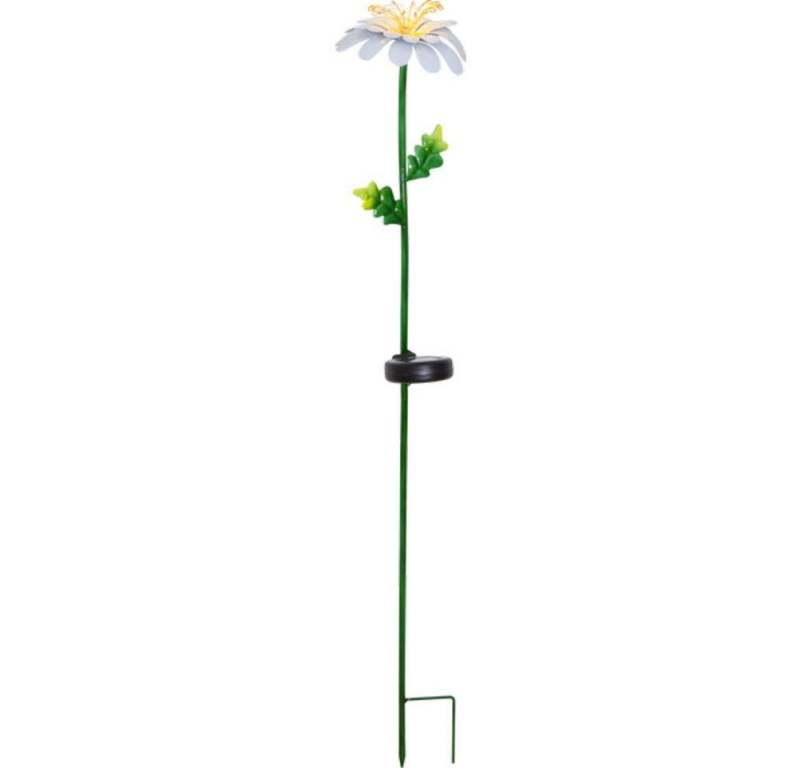 STAR TRADING LED Solarleuchte 482-23 LED Solarstab Blume "Daisy" bunt metall von STAR TRADING
