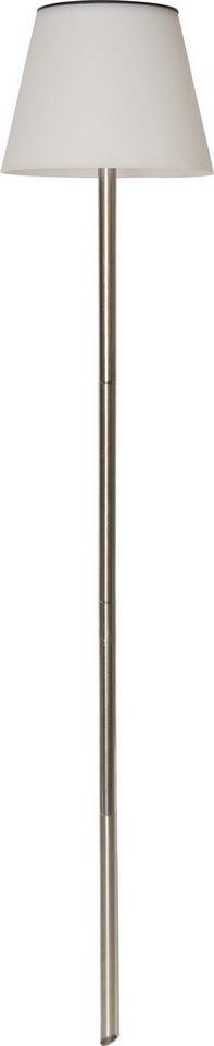 STAR TRADING LED Solarleuchte LED-Solar-Dekoration "Solini", 30/50/90 cm, Edelstahl/Weiß von STAR TRADING