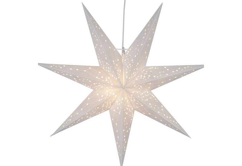 STAR TRADING LED Stern Papierstern Sternenbilder Faltstern Leuchtstern hängend 60cm mit Kabel STAR TRADING LED Stern Papierstern Sternenbilder Faltstern Leuchtstern hängend 60cm mit Kabel von STAR TRADING