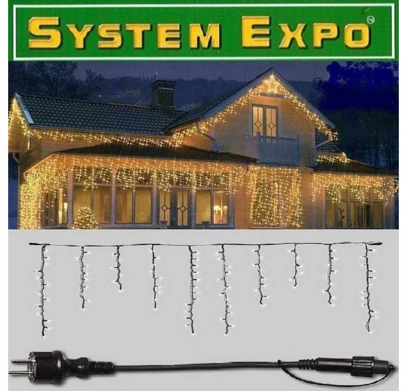 STAR Systemlichterkette 484-31-Set System Expo Eisregen Icicle 10m von STAR
