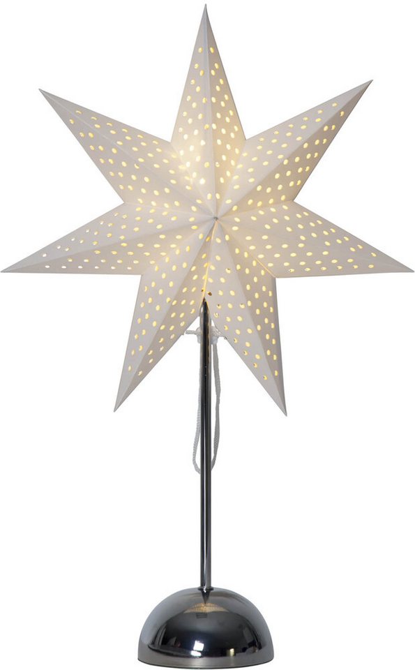 STAR TRADING Stehlampe Lottie" Stern, G, IP20, L350mm" von STAR TRADING