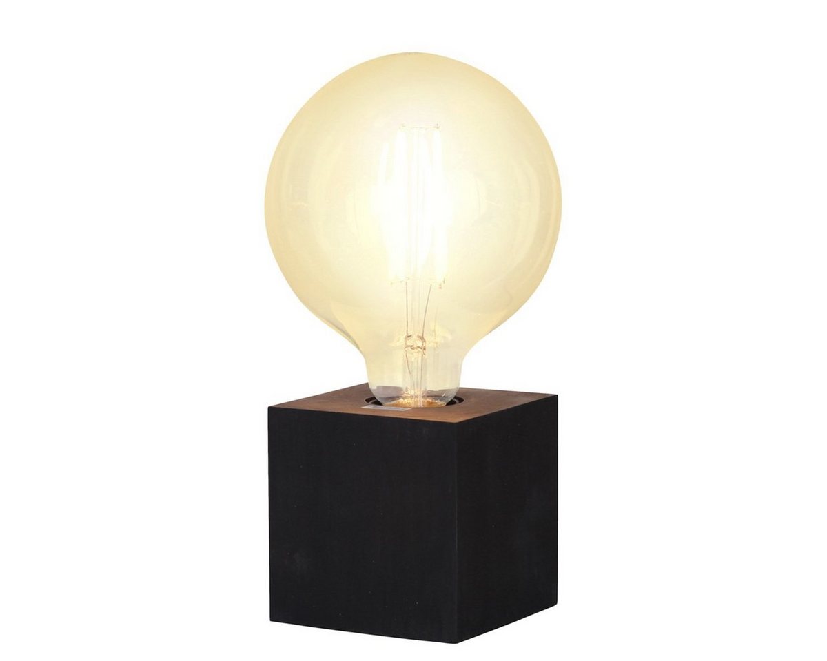 STAR TRADING Tischleuchte Lampenhalterung Tischleuchte Würfel E27 9cm stehend Schalter Holz STAR TRADING Tischleuchte Lampenhalterung Tischleuchte Würfel E27 9cm stehend Schalter Holz von STAR TRADING