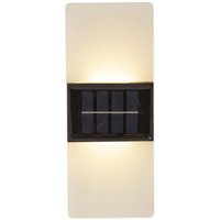 Solarwandlaterne Wally Frost, Wandleuchte, Mattiert, led, Dämmerungssensor, Warmweiß & Tageslicht, Außenbereich, 20 cm - Star Trading Solarwandlaterne Wally Frost, Wandleuchte, Mattiert, led, Dämmerungssensor, Warmweiß & Tageslicht, Außenbereich, 20 cm - Star Trading von STAR TRADING