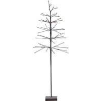 Star LED-Baum 'Snowfrost Tree', 63 warmwhite LED,braun, von STAR TRADING