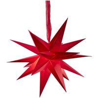 Star Trading - 3D Papierstern ,December' in Rot, mehrzackig, mit Aufhängung, ø 43cm Star Trading - 3D Papierstern ,December' in Rot, mehrzackig, mit Aufhängung, ø 43cm von STAR TRADING