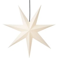 Star Trading - Großer Papierstern 'Frozen', Hängeleuchte mit E27 Fassung, weiß, ø 140cm von STAR TRADING