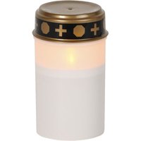 Star - Trading led Grabkerze 'Serene', Batterie, weiß, 12cm von Star