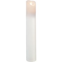 Kerze M-Twinkle, Stumpenkerze, Weiß, led, Timer, Warmes Gelb, Innenraum, 30 cm - Star Trading Kerze M-Twinkle, Stumpenkerze, Weiß, led, Timer, Warmes Gelb, Innenraum, 30 cm - Star Trading von STAR TRADING