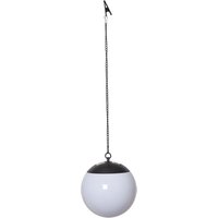 Led Solar-Hängeleuchte ,Globus', Dämmerungssensor, outdoor, warmweiß, 20cm - Star Trading von STAR TRADING