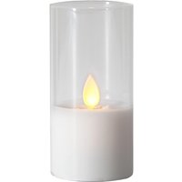 Trading led Windlicht ,M-Twinkle' mit Flackereffekt, Batterie, Timer, weiß, 10cm - Star Trading led Windlicht ,M-Twinkle' mit Flackereffekt, Batterie, Timer, weiß, 10cm - Star von Star